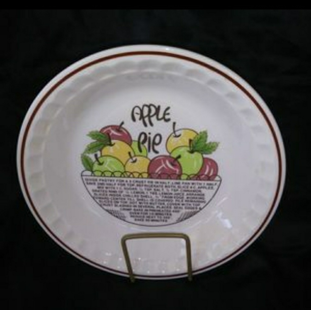 HANKOOK Super Strong "Apple Pie Dish", and Stand.